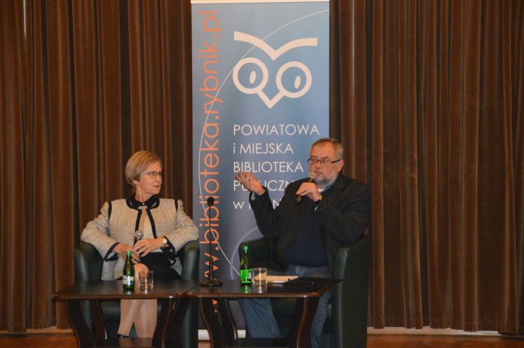 Pełne emocji spotkanie z Danutą Wałęsą, PiMBP w Rybniku