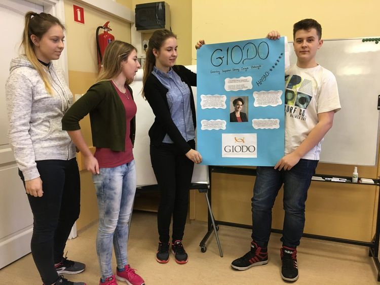 Gimnazjaliści z Rybnika wiedzą, jak chronić swoje dane osobowe, Gimnazjum nr 7 w Rybniku