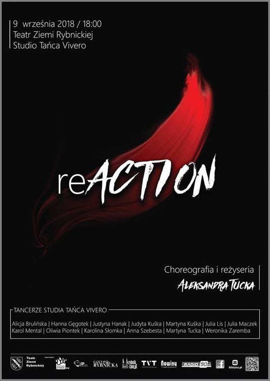 „reACTION” - premiera spektaklu tanecznego Studia Tańca Vivero, 