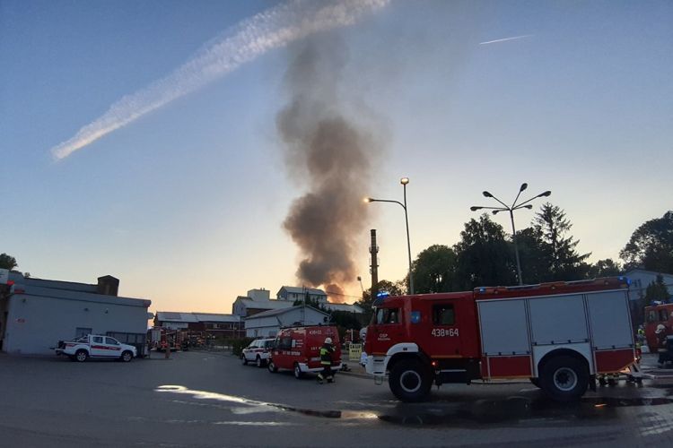 Duży pożar w Chybiu. Jechali tam strażacy z Rybnika, Jarosław Wieczorek - Wojewoda Śląski/Facebook