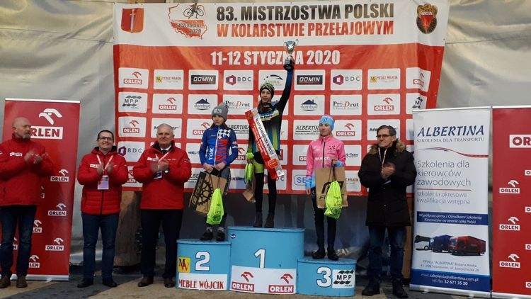 83. Mistrzostwa Polski w kolarstwie przełajowym: Zofia Bluszcz ze złotem w Szczekocinach, Materiały prasowe