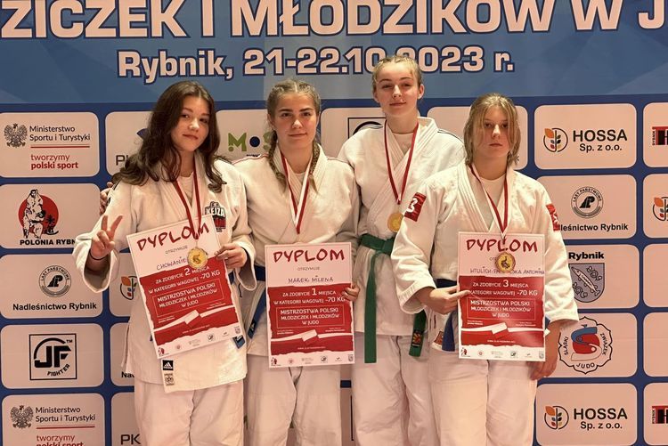 Judo: Daria Chowaniec z Kejza Team Rybnik wicemistrzynią Polski młodziczek, Materiały prasowe