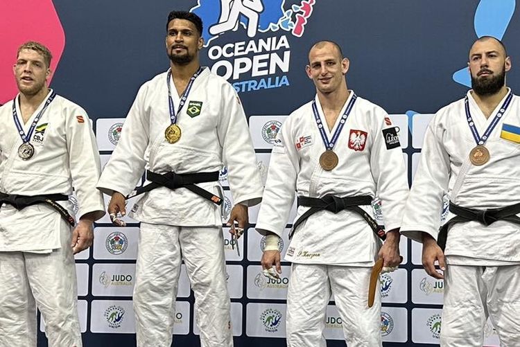 Judo: Piotr Kuczera na podium Oceania Open w Perth, Materiały prasowe