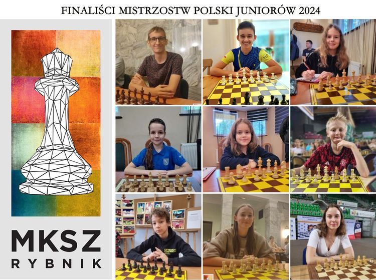Szachy: 9 zawodników MKSz Rybnik w finale Mistrzostw Polski Juniorów w 2024 roku, Materiały prasowe