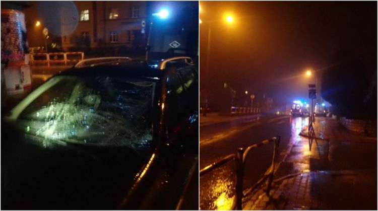 Rybnik: kolejny wypadek na przejściu dla pieszych! Poszkodowany ze złamaniem trafił do szpitala, KMP Rybnik