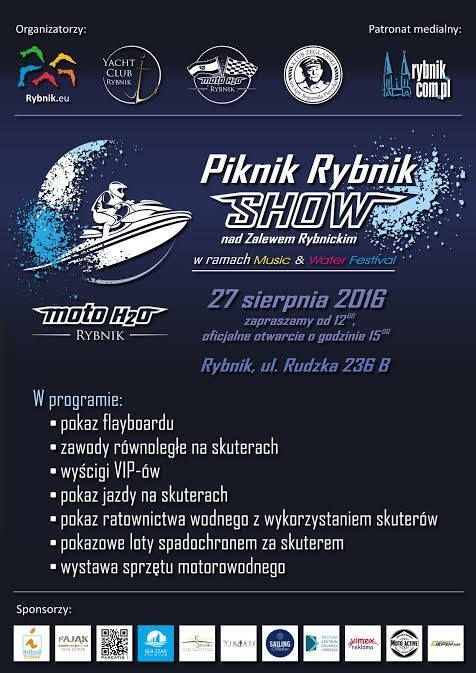 Piknik Rybnik Show nad Zalewem Rybnickim w ramach Music & Water Festival, 