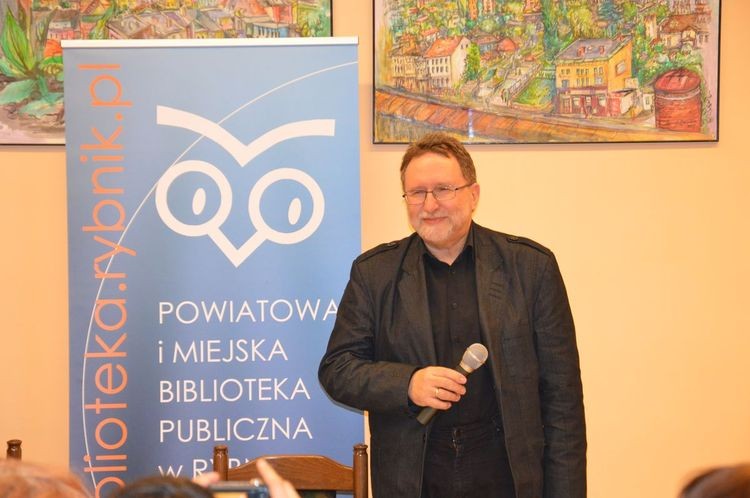 Spotkanie autorskie z Włodzimierzem Kowalewskim, PiMBP w Rybniku