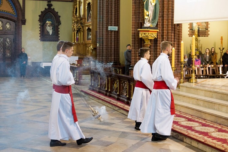 Triduum Paschalne w Rybniku: Wielki Czwartek, Bazylika św. Antoniego w Rybniku