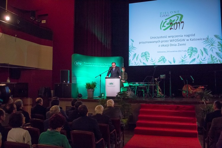 Zielone czeki 2017 wręczone - zdjęcia, WFOŚiGW Katowice