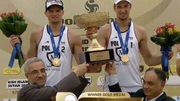 WT w siatkówce plażowej: Mariusz Prudel i Jakub Szałankiewicz wygrali na irańskiej wyspie Kisz
