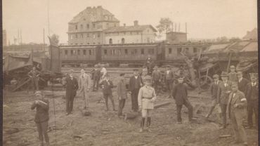 „Wybuchowa” rocznica w Rybniku. Dokładnie 102 lata temu eksplodowały wagony z dynamitem. Straty były ogromne