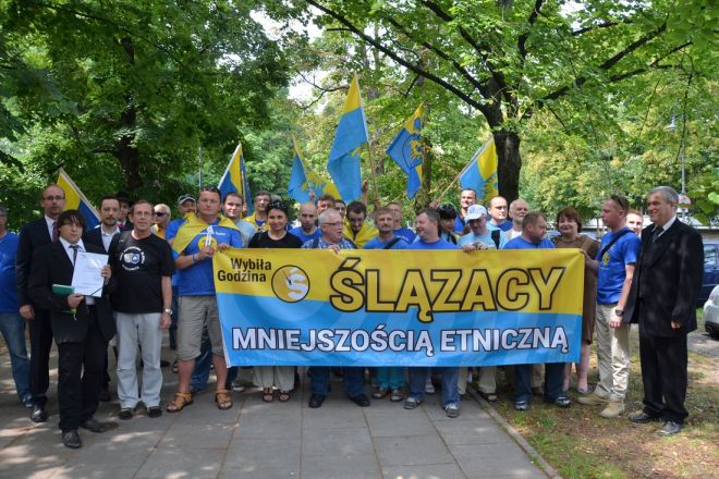 RAŚ pikietował w Warszawie, Ruch Autonomii Śląska