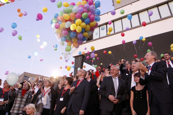 Kongres rozpoczęty. Cztery tysiące balonów w powietrzu, Dominik Gajda