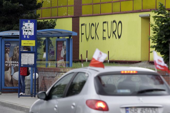 Euro nie wszystkim w Rybniku się podoba, Dominik Gajda