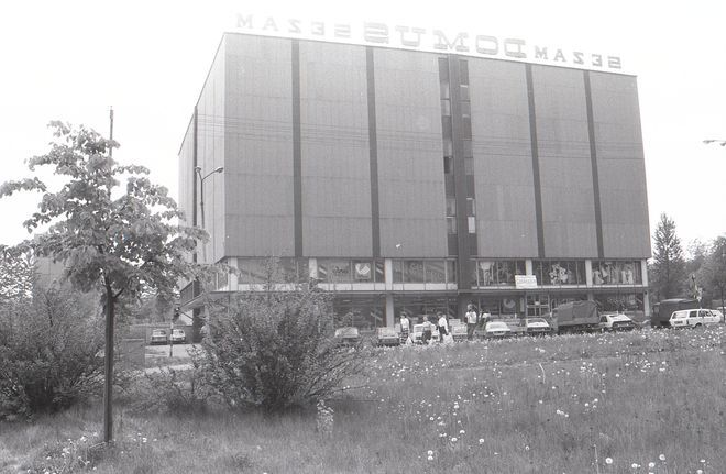 Tak wyglądał budynek Domusu w czasach PRL-u