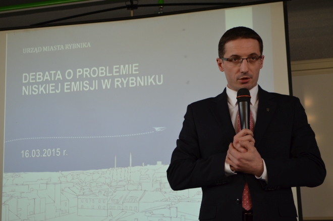 Prezydent Rybnika rozpoczął cykl debat poruszających problem smogu w Rybniku