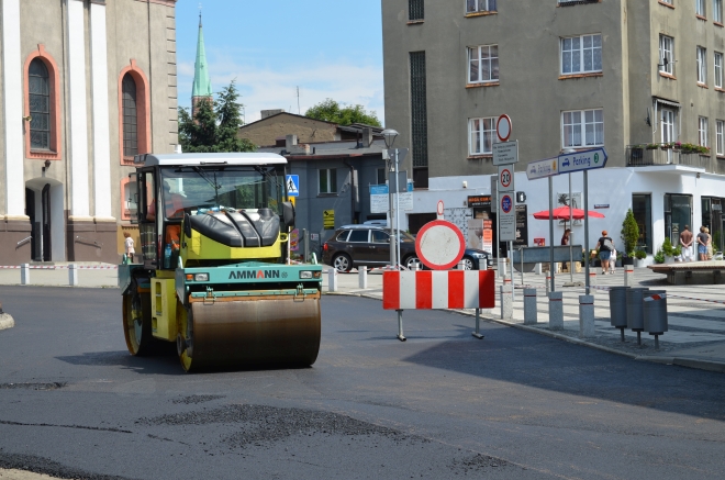 Kolejne roboty drogowe w naszym mieście: od wtorku rusza remont ul. Poniatowskiego i Olszowej , Archiwum