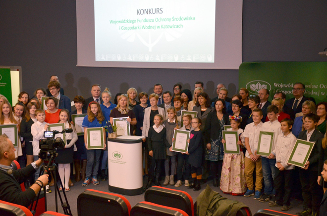 Laureaci konkursu Zielona Pracownia_Projekt zostali nagrodzeni, WFOŚiGW Katowice