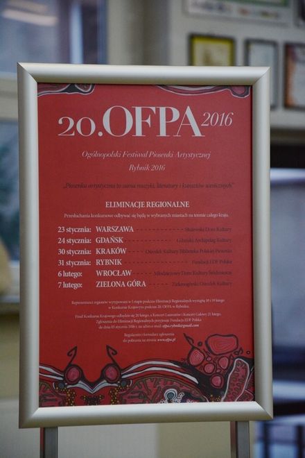 Eliminacje Regionalne 20. OFPA, Janusz Rzymanek