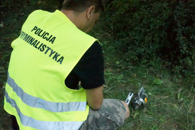 Koniec poszukiwań radioaktywnego irydu - zguba odnalazła się, KWP Katowice