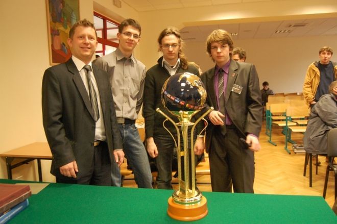Kamil Lukaszczyk (z prawej) będzie reprezentował nasz kraj w Sankt Petersburgu