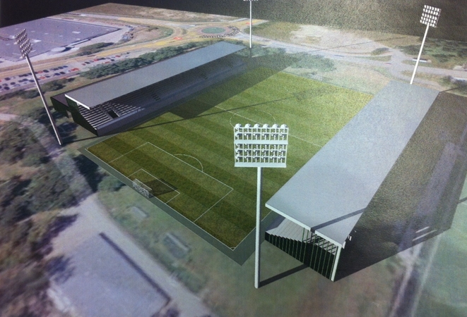 W styczniu tego roku władze miasta przedstawiły wizualizację nowego stadionu