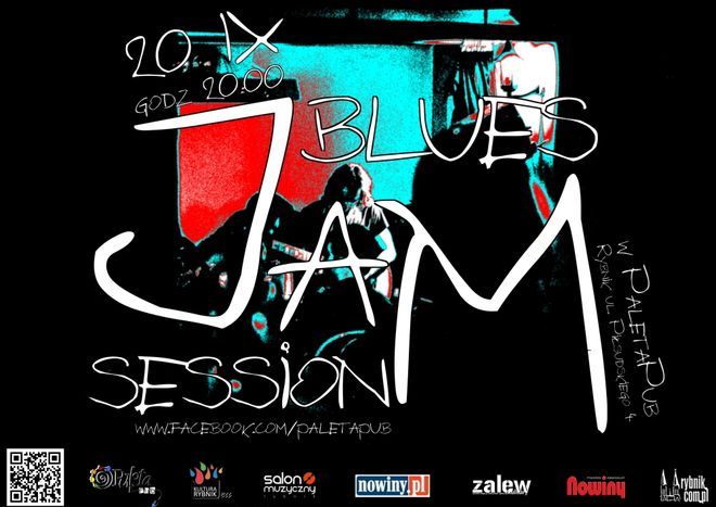 Paleta: Blues Jam Session co miesiąc, Materiały prasowe