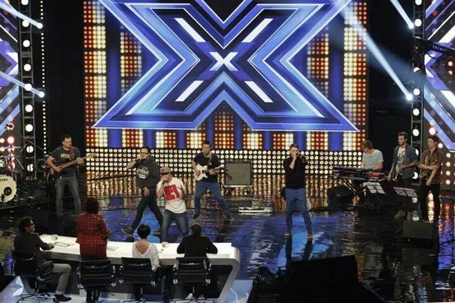 PomaU w czasie występu w programie X-Factor