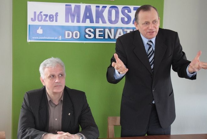 Dominik Kolorz poparł Józefa Makosza