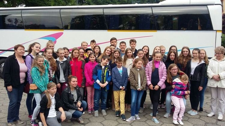 Młodzież z Ukrainy odwiedziła rybnickich licealistów, Materiały prasowe