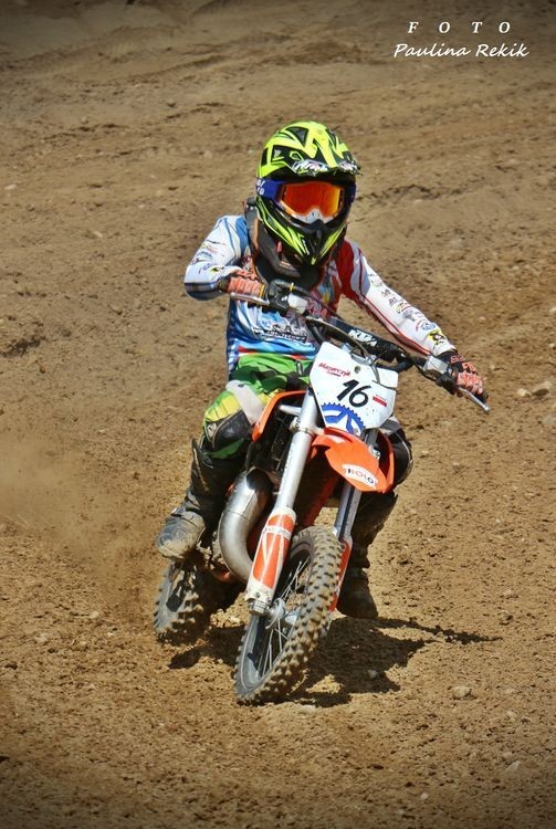 Motocross: Szymon Masarczyk - 9-letni talent z Rybnika, Paulina Rekik
