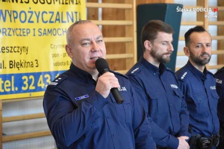 Policjanci z Rybnika wsparli Zawody Realnej Samoobrony, KMP Rybnik