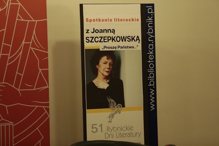 51. Rybnickie Dni Literatury - spotkanie z Joanną Szczepkowską, TZR