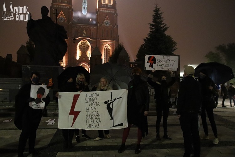 „Macie krew na rękach!” Tłumy na proteście w centrum Rybnika!, Bartłomiej Furmanowicz