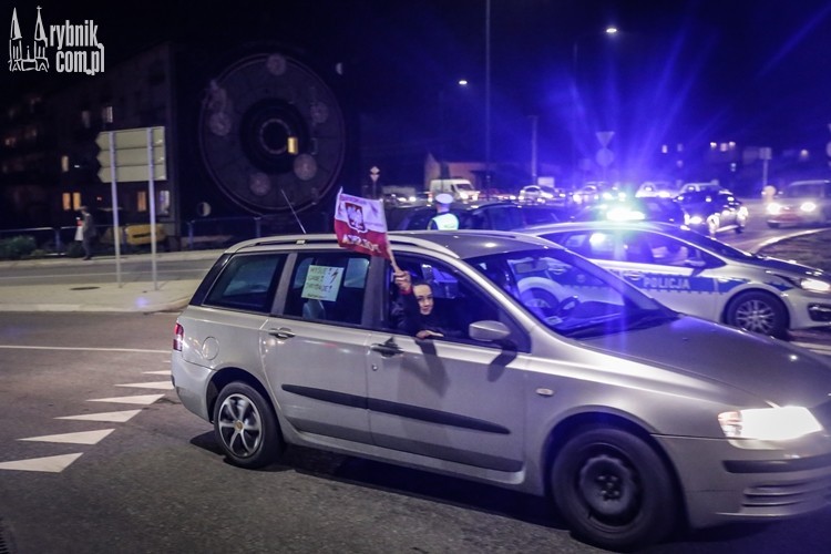 Blokada dróg w Rybniku. Kolejny dzień protestów, Dominik Gajda