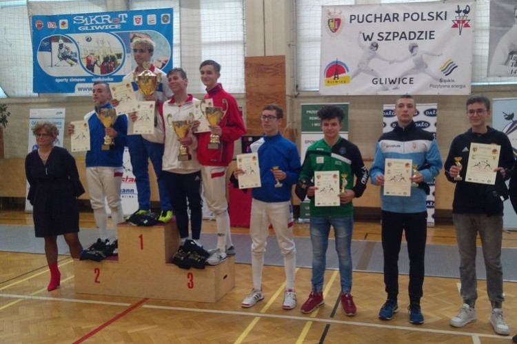 Szpadzistki z Rybnika zdominowały II Puchar Polski juniorów młodszych w Gliwicach, Materiały prasowe