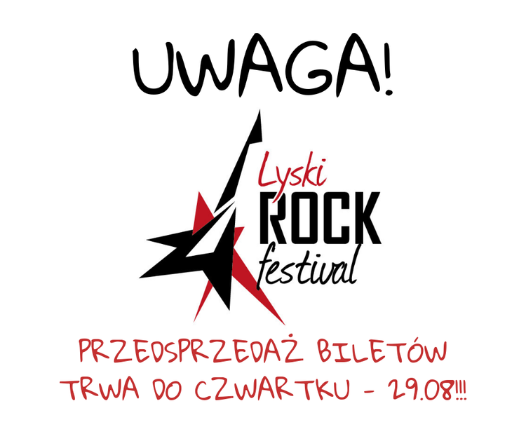 Lyski Rock Festival już w najbliższy piątek, 