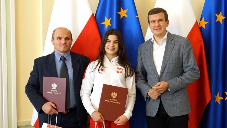 Judo: Witold Bańka pogratulował Julii Kowalczyk z Polonii Rybnik, msit.gov.pl