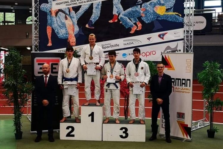 Dwa medale Kacpra Wieczorka w Ju Jitsu German Open, Materiały prasowe