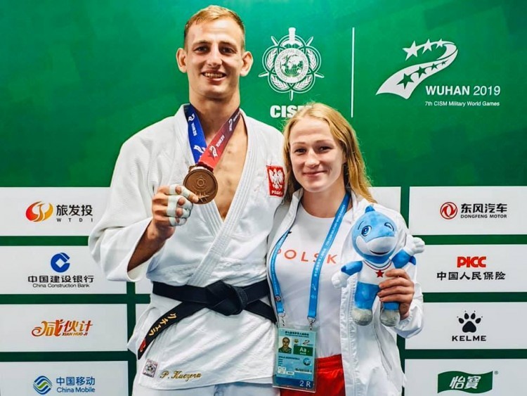 Judo: Piotr Kuczera z brązowym medalem w Wuhan, Facebook Piotr Kuczera