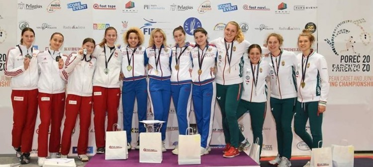 Szermierka: Alicja Klasik na podium mistrzostw Europy juniorów, Materiały prasowe