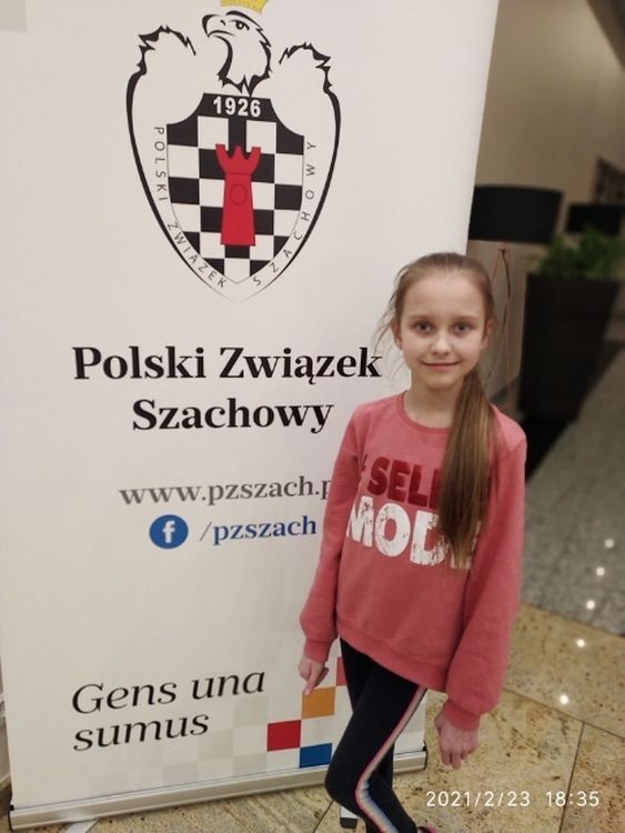 Młoda szachistka z Rybnika Karolina Figa mistrzynią Polski do lat 10, Materiały prasowe