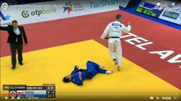 Grand Prix w judo: Piotr Kuczera (Kejza Team Rybnik) z brązowym medalem w Tel Awiwie