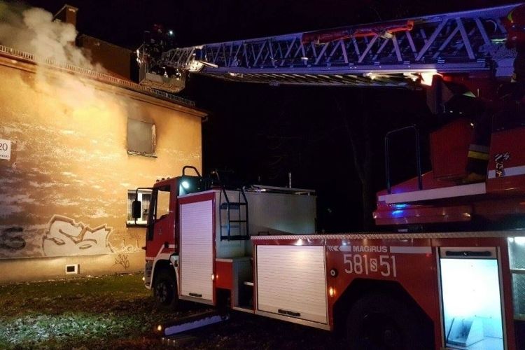 Pożar w Boguszowicach. Właściciel zaprószył ogień w Sylwestra, OSP Boguszowice