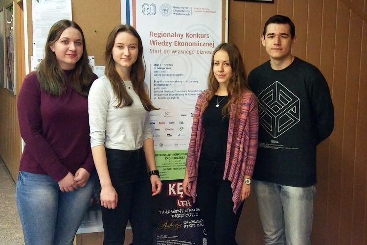 Uczennice Tygla laureatkami konkursu „Start do własnego biznesu”, ZST w Rybniku & Bartłomiej Furmanowicz