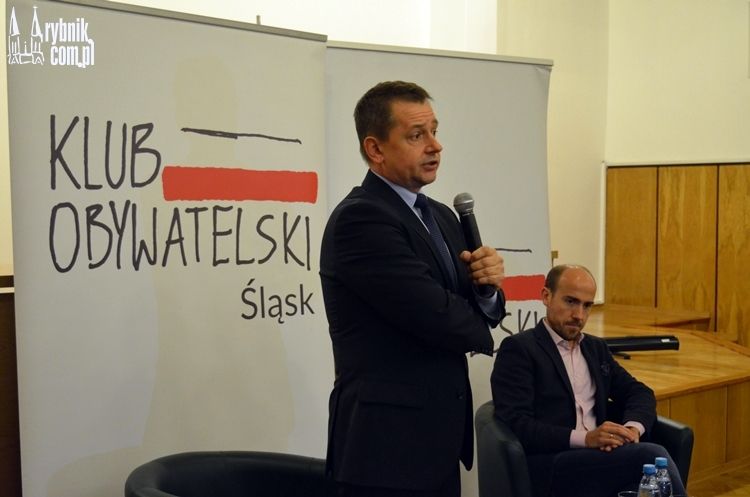 Rybnik: Borys Budka i Marek Krząkała o niebezpieczeństwach, które może zgotować polski rząd, Bartłomiej Furmanowicz
