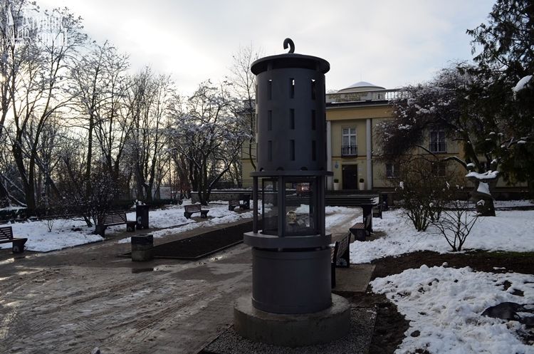 W Chwałowicach postawiono 3-metrowe lampki górnicze!, Bartłomiej Furmanowicz