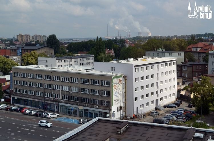 Trwa remont budynku Urzędu Skarbowego w Rybniku, Agnieszka Pawlas