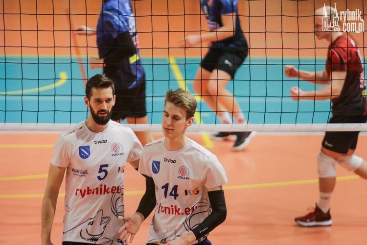 Tie-break w meczu TS Volley Rybnik - Kęczanin Kęty, Dominik Gajda