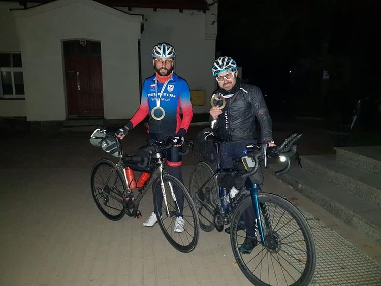 Rybniczanin na rowerze w 10 dni objechał Polskę, Archiwum prywatne